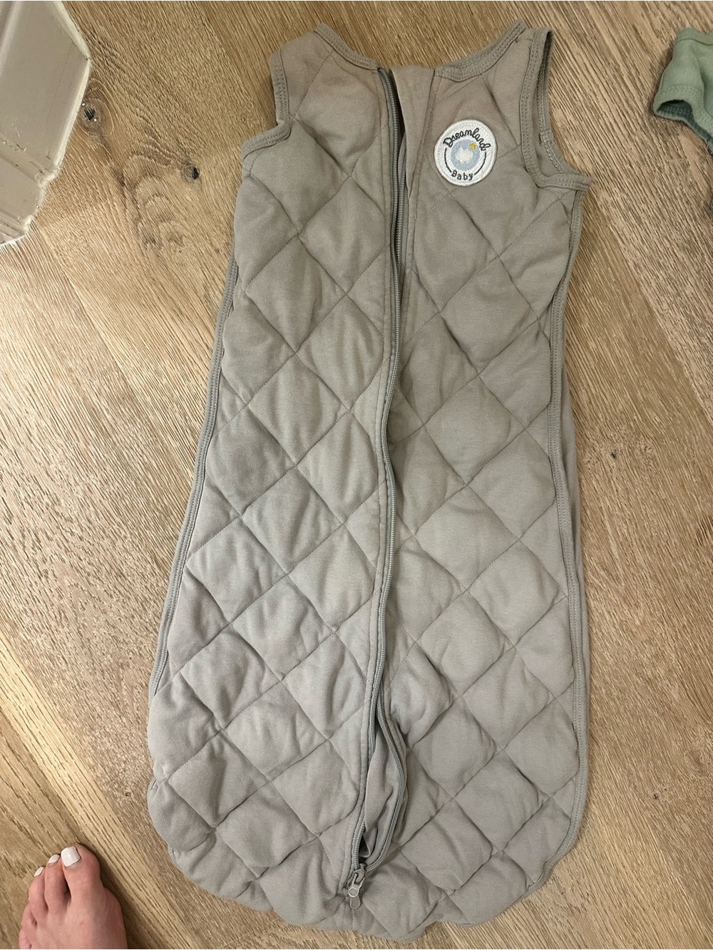 Dreamland Baby Quilted Sleep Sack - Grey